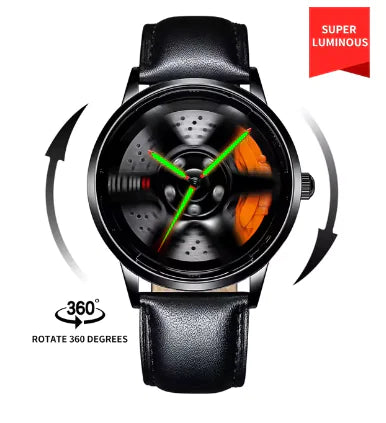 3D Dynamic Rim Men's Watch