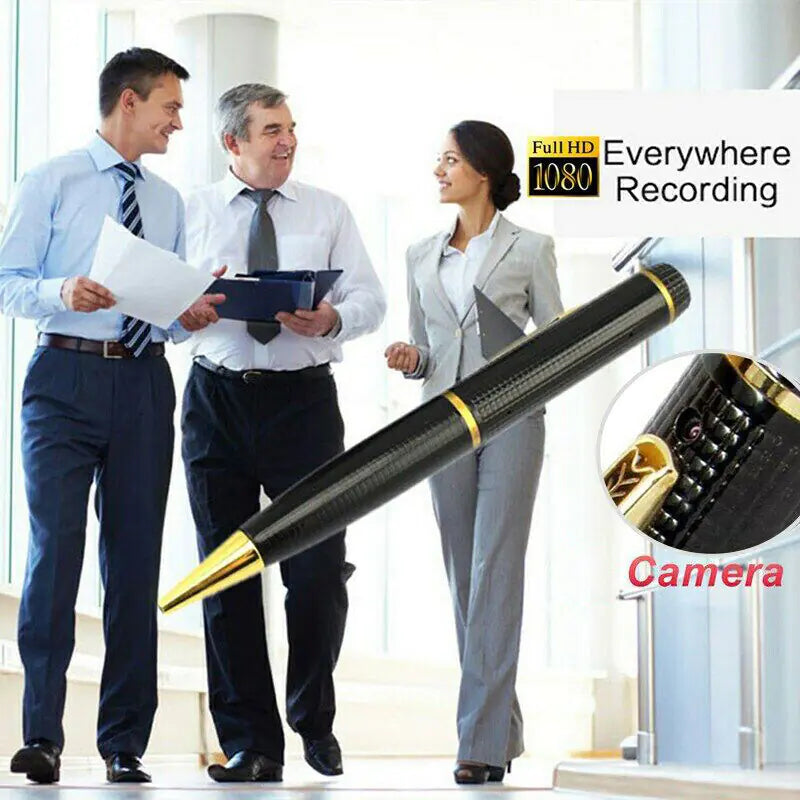 Cam Pocket Pen Camera HD 1080P Mini Body Video Recorde